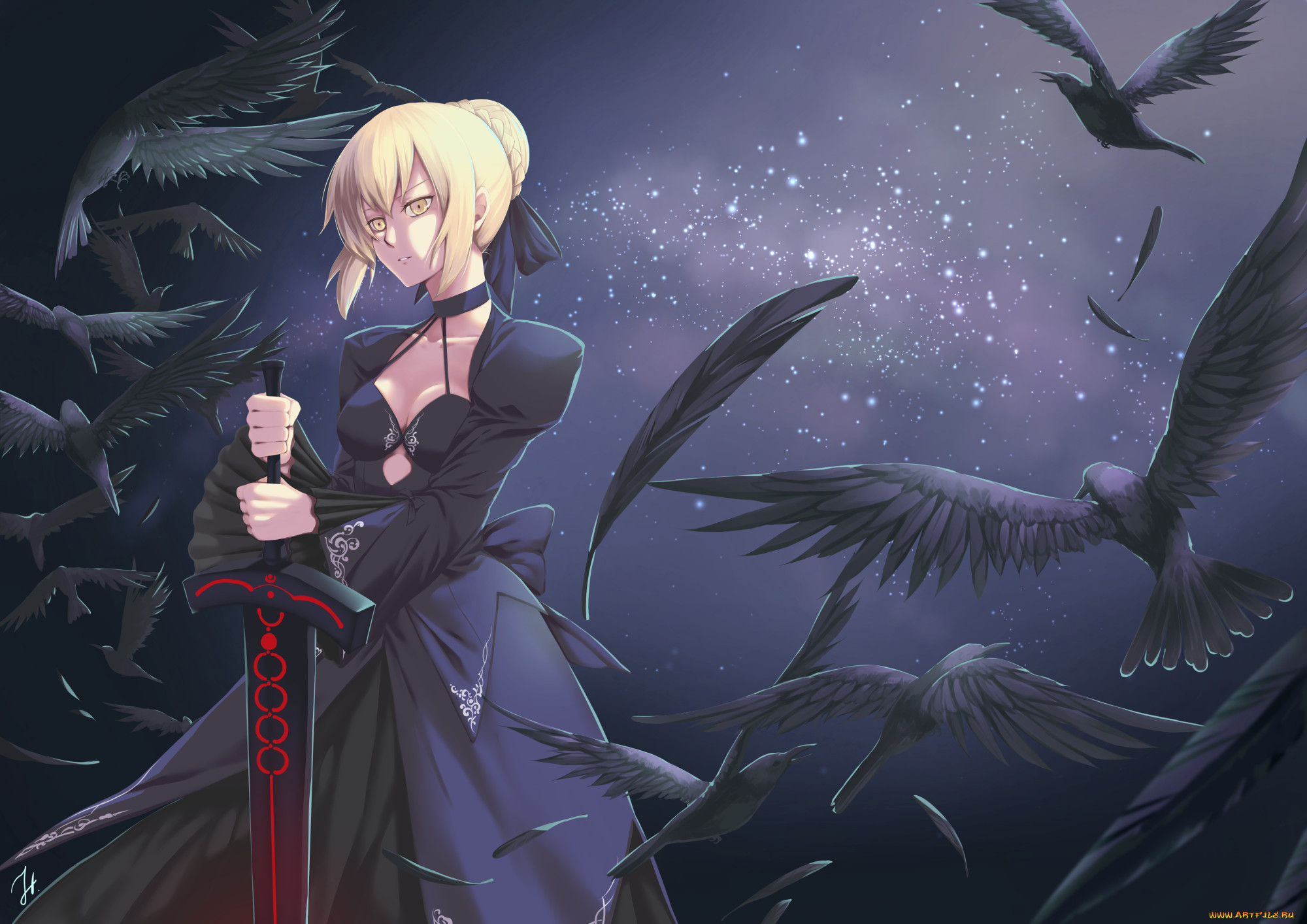 , fate, stay night, , , , , tagme, artist, , saber, alter, stay, night